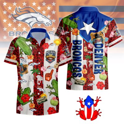 Denver Broncos | Premium NFL Benito Bowl Hawaiian Shirt