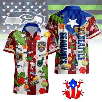 Seattle Seahawks | Premium NFL Benito Bowl Hawaiian Shirt