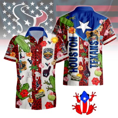Houston Texans | Premium NFL Benito Bowl Hawaiian Shirt
