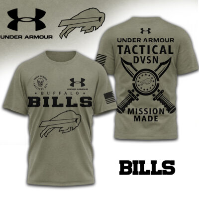 Buffalo Bills x Tactical Division | Premium NFL Tactical Under Armour 3D Shirt