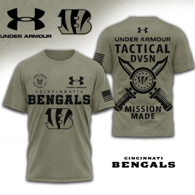 Cincinnati Bengals | Premium NFL Tactical Under Armour 3D Shirt - L