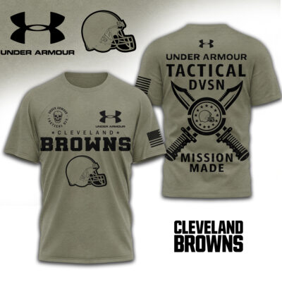 Cleveland Browns | Premium NFL Tactical Under Armour 3D Shirt - S
