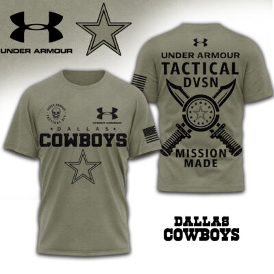 Dallas Cowboys | Premium NFL Tactical Under Armour 3D Shirt - 3XL