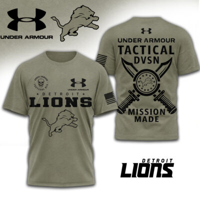 Detroit Lions | Premium NFL Tactical Under Armour 3D Shirt