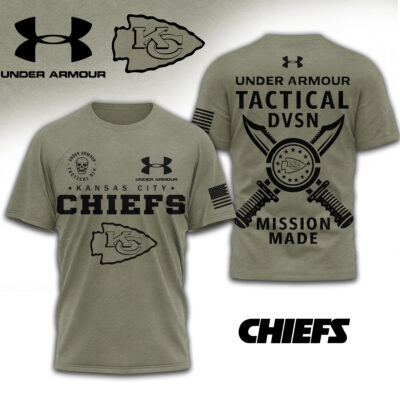 Kansas City Chiefs | Premium NFL Tactical Under Armour 3D Shirt - M