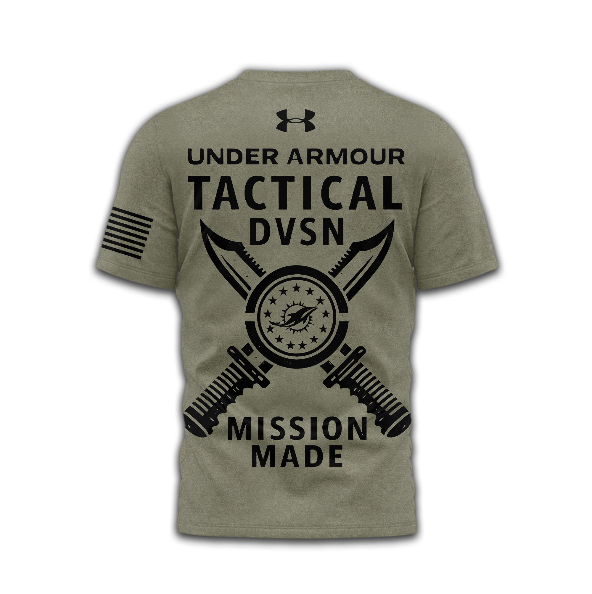 Miami Dolphins | Premium NFL Tactical Under Armour 3D Shirt - Image 4