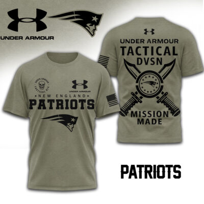 New England Patriots | Premium NFL Tactical Under Armour 3D Shirt - XL