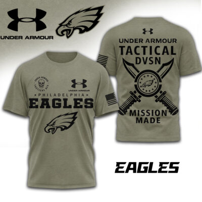 Philadelphia Eagles | Premium NFL Tactical Under Armour 3D Shirt - XL
