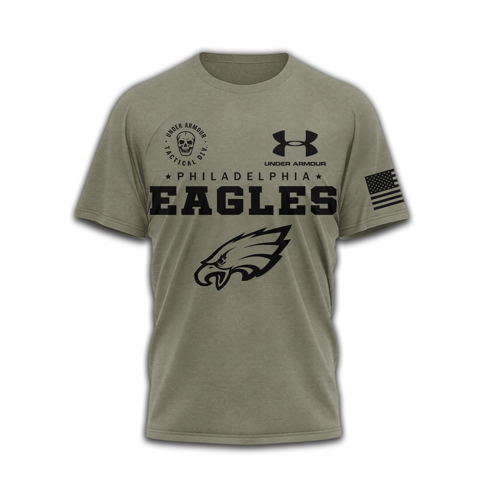 Philadelphia Eagles | Premium NFL Tactical Under Armour 3D Shirt - Image 3
