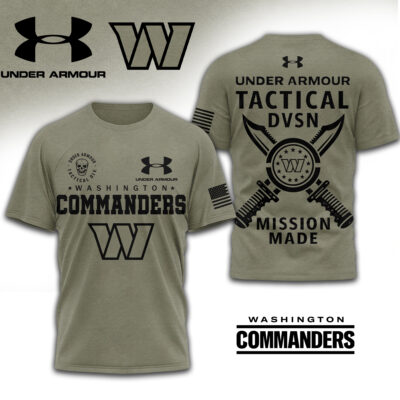 Washington Commanders | Premium NFL Tactical Under Armour 3D Shirt