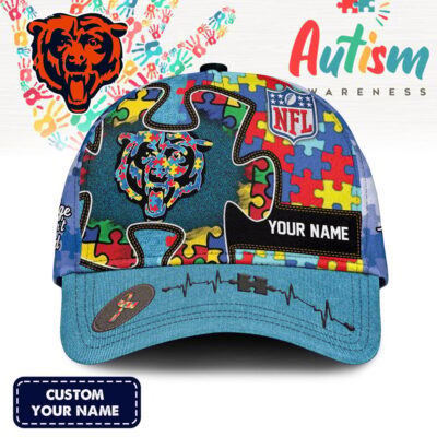 Chicago Bears | Premium NFL Autism Awareness Classic Cap