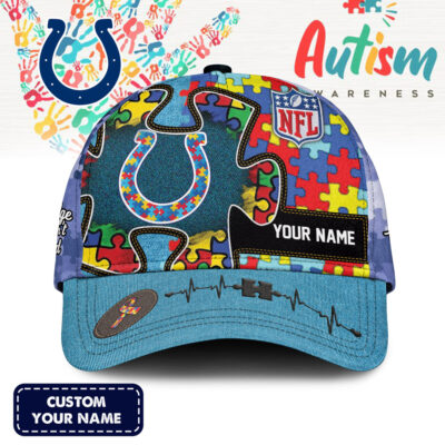 Indianapolis Colts | Premium NFL Autism Awareness Classic Cap