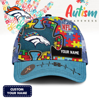 Denver Broncos | Premium NFL Autism Awareness Classic Cap