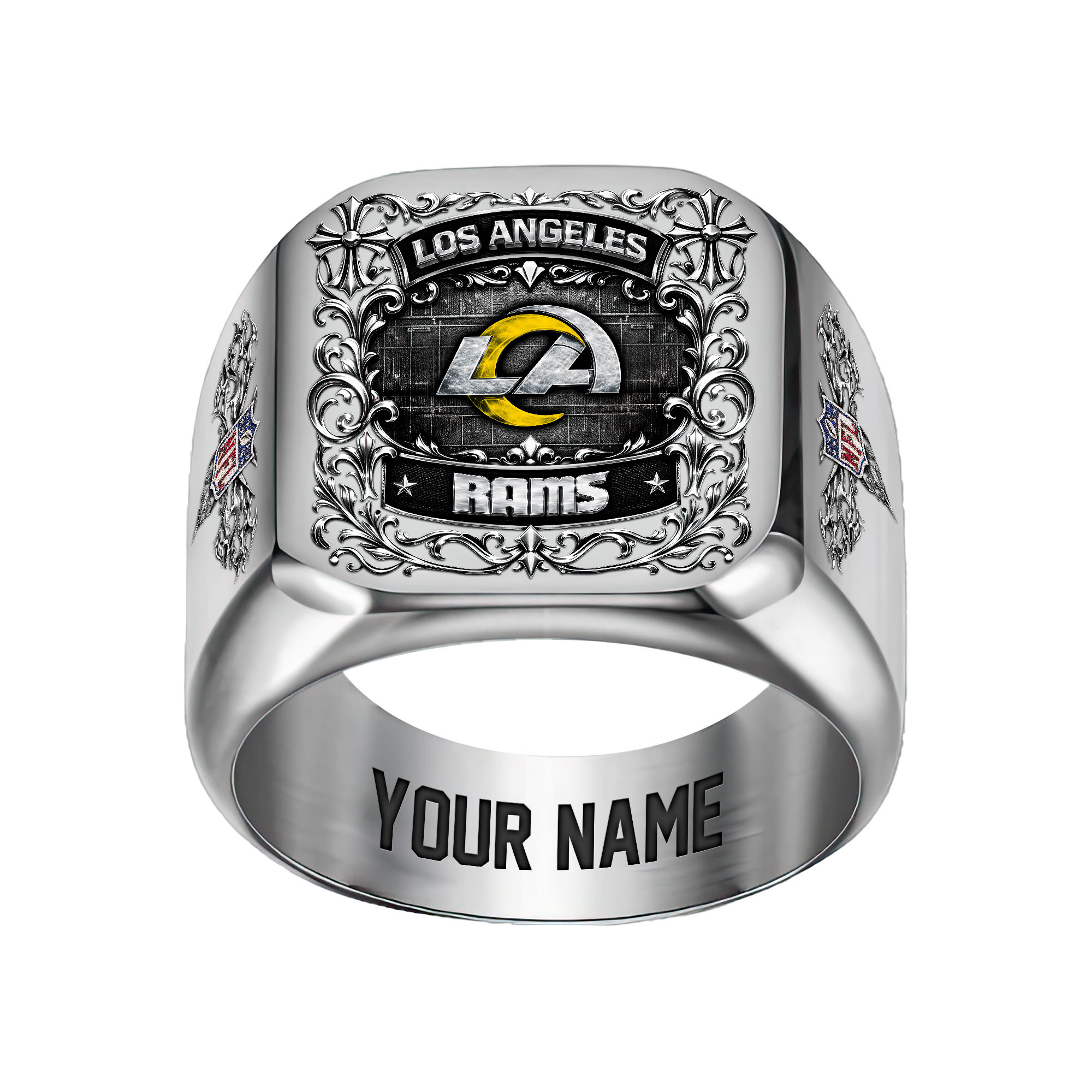 Los Angeles Rams | Premium NFL Square Ring HY - Image 3