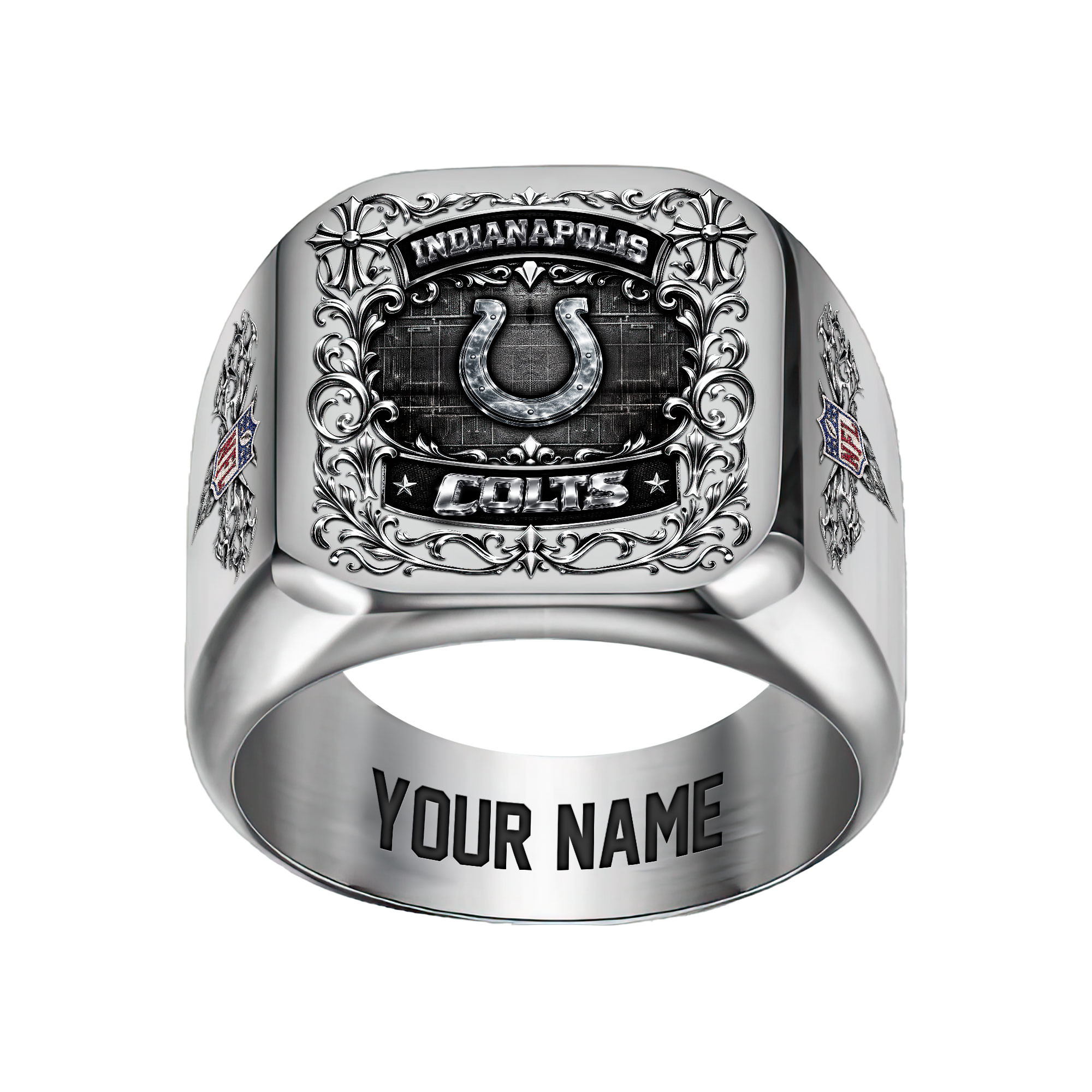 Indianapolis Colts | Premium NFL Square Ring HY - Image 3