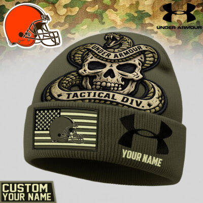 Cleveland Browns | Premium NFL Tactical DIV Under Armour Beanie Hat