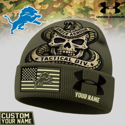 Detroit Lions | Premium NFL Tactical DIV Under Armour Beanie Hat