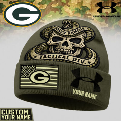 Green Bay Packers | Premium NFL Tactical DIV Under Armour Beanie Hat