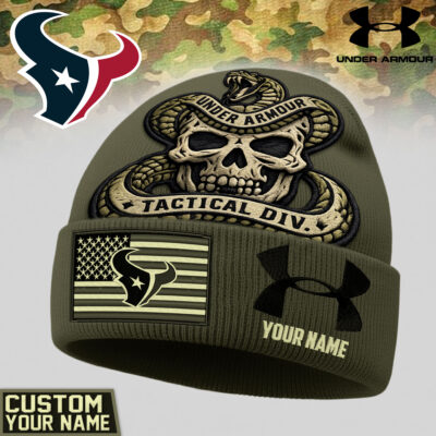 Houston Texans | Premium NFL Tactical DIV Under Armour Beanie Hat