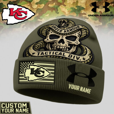 Kansas City Chiefs | Premium NFL Tactical DIV Under Armour Beanie Hat