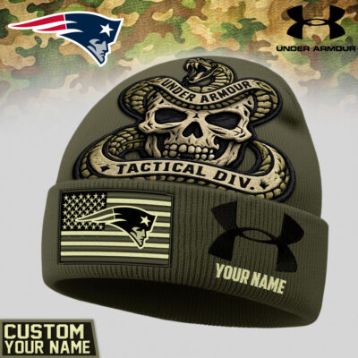 New England Patriots | Premium NFL Tactical DIV Under Armour Beanie Hat