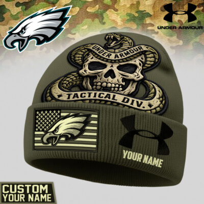 Philadelphia Eagles | Premium NFL Tactical DIV Under Armour Beanie Hat