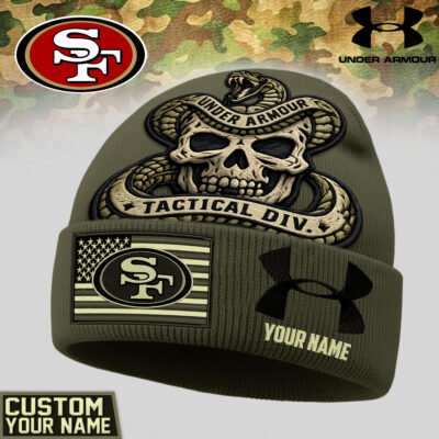 San Francisco 49ers | Premium NFL Tactical DIV Under Armour Beanie Hat