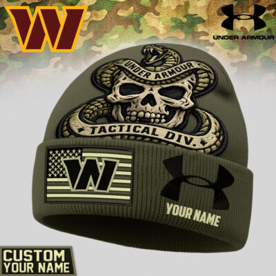 Washington Commanders | Premium NFL Tactical DIV Under Armour Beanie Hat
