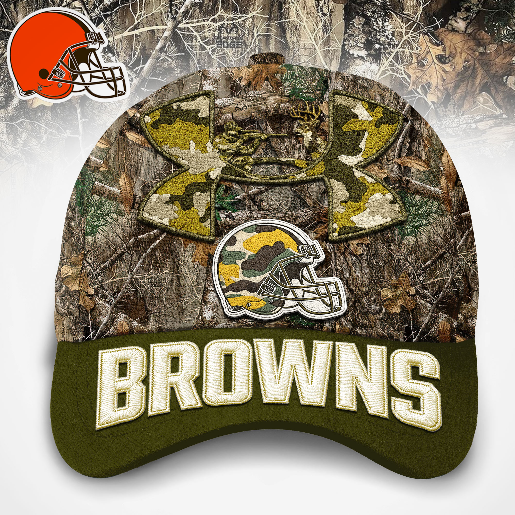 Cleveland Browns | Premium NFL Hunting Under Armour Classic Cap