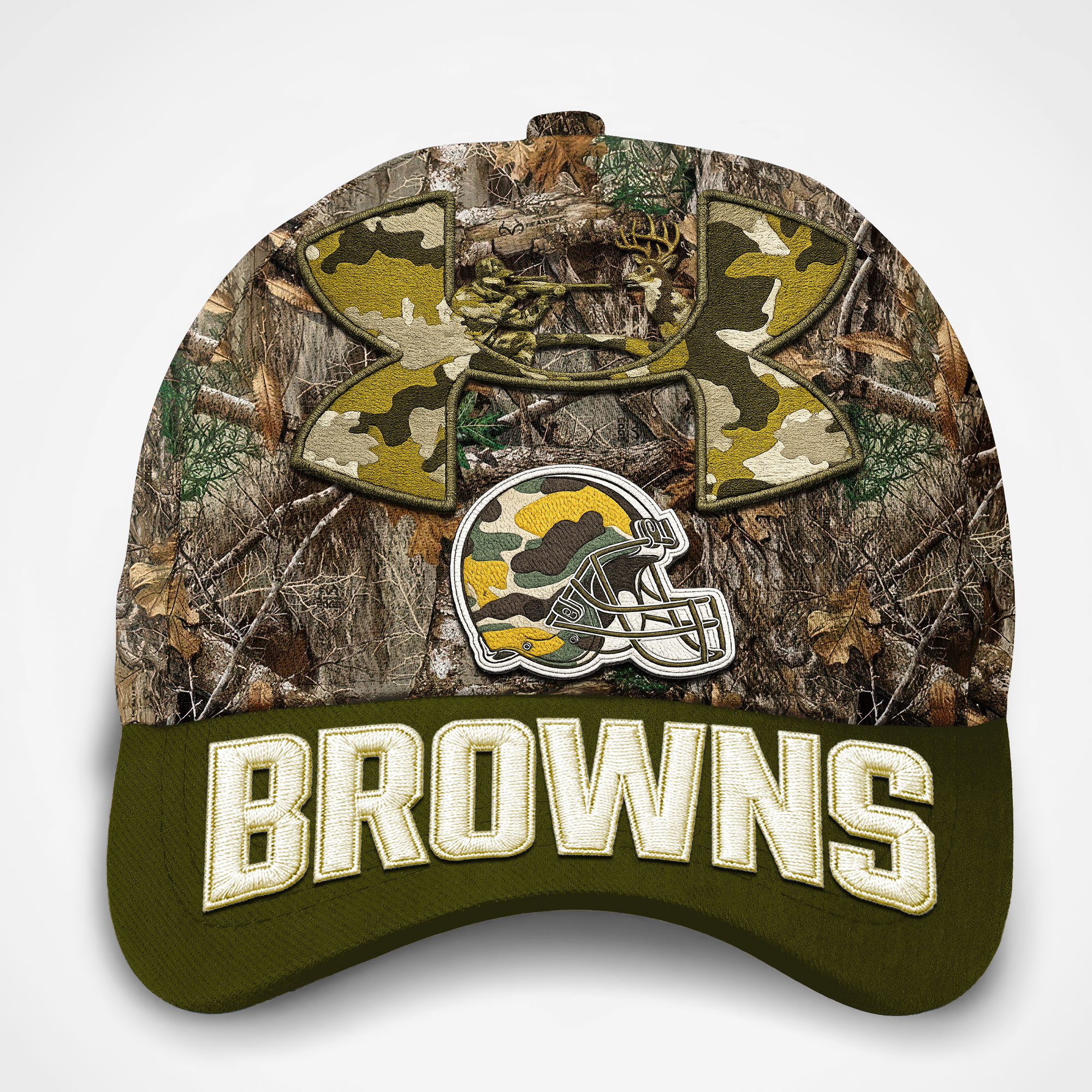Cleveland Browns | Premium NFL Hunting Under Armour Classic Cap - Image 2