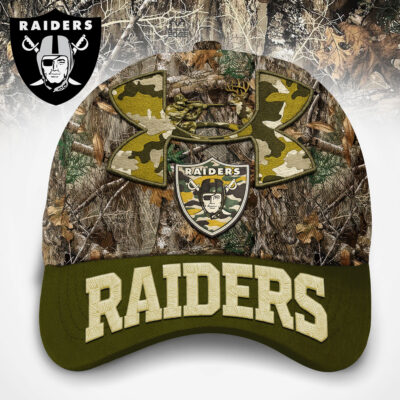 Las Vegas Raiders | Premium NFL Hunting Under Armour Classic Cap
