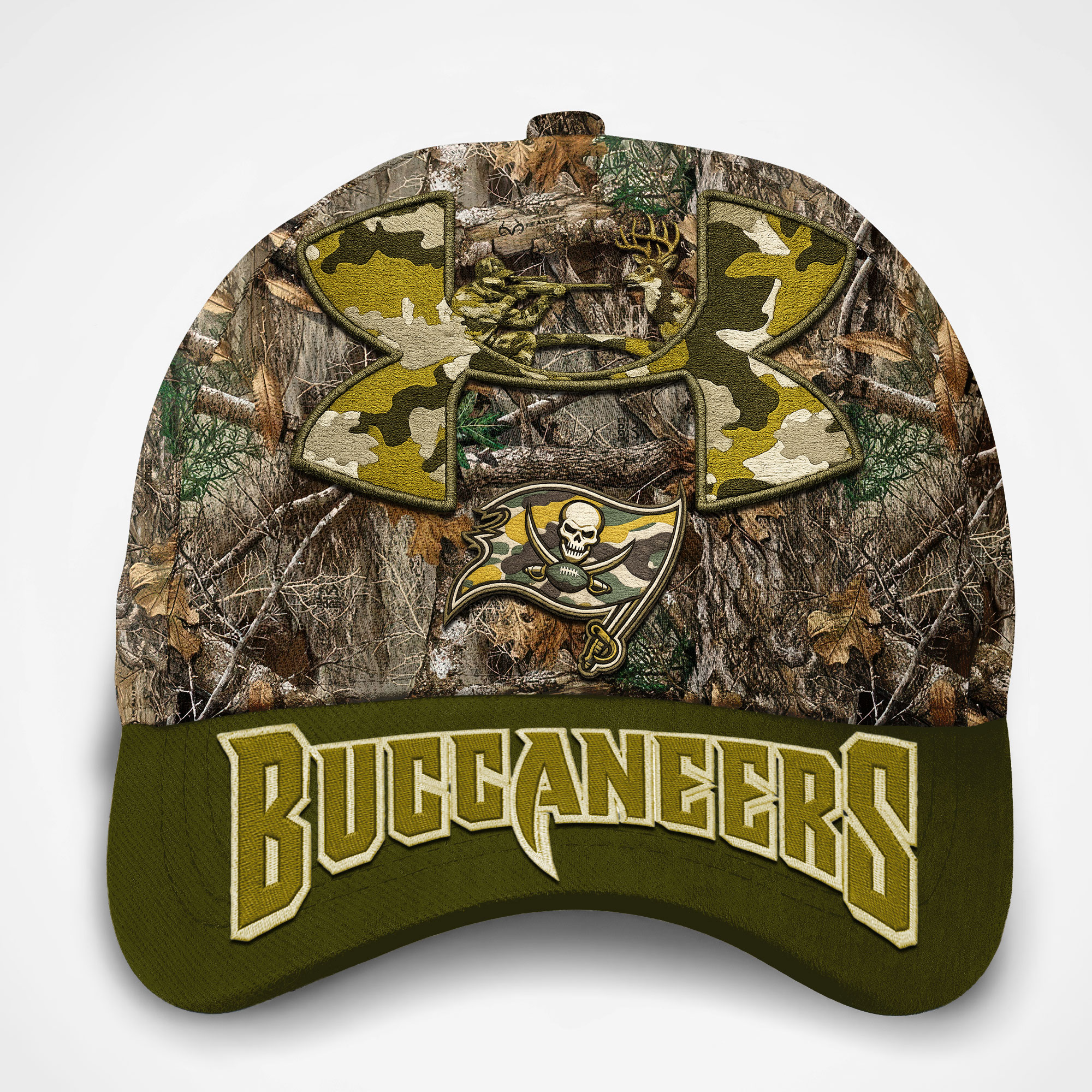 Tampa Bay Buccaneers | Premium NFL Hunting Under Armour Classic Cap - Image 2