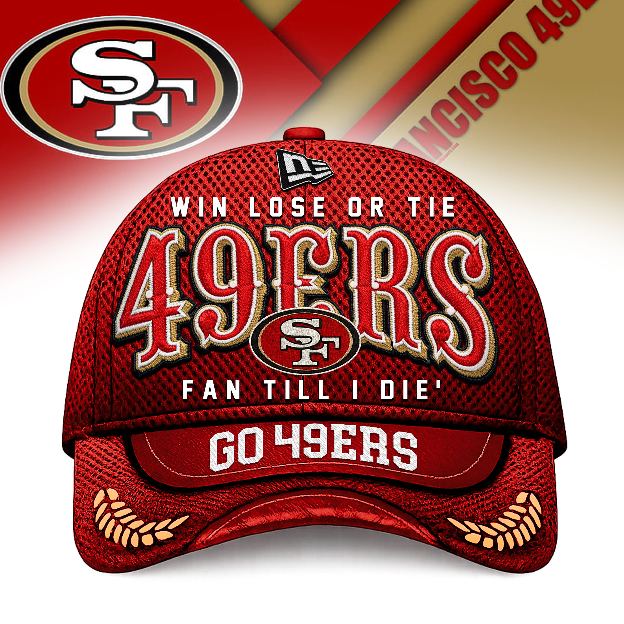 San Francisco 49ers | Premium NFL New Era Classic Cap