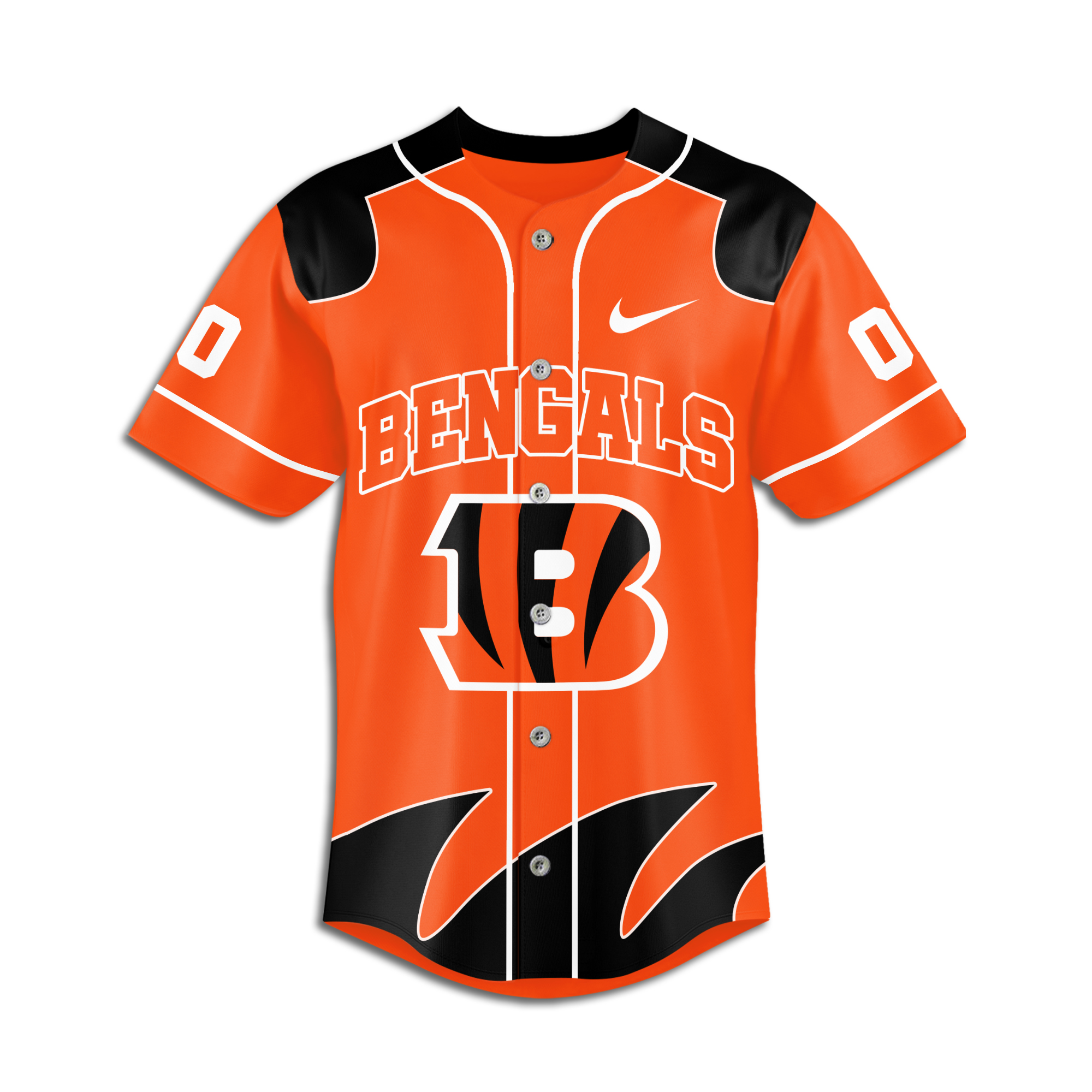 Cincinnati Bengals | Premium NFL Crazy Football Fan Personalized Jersey - Image 3