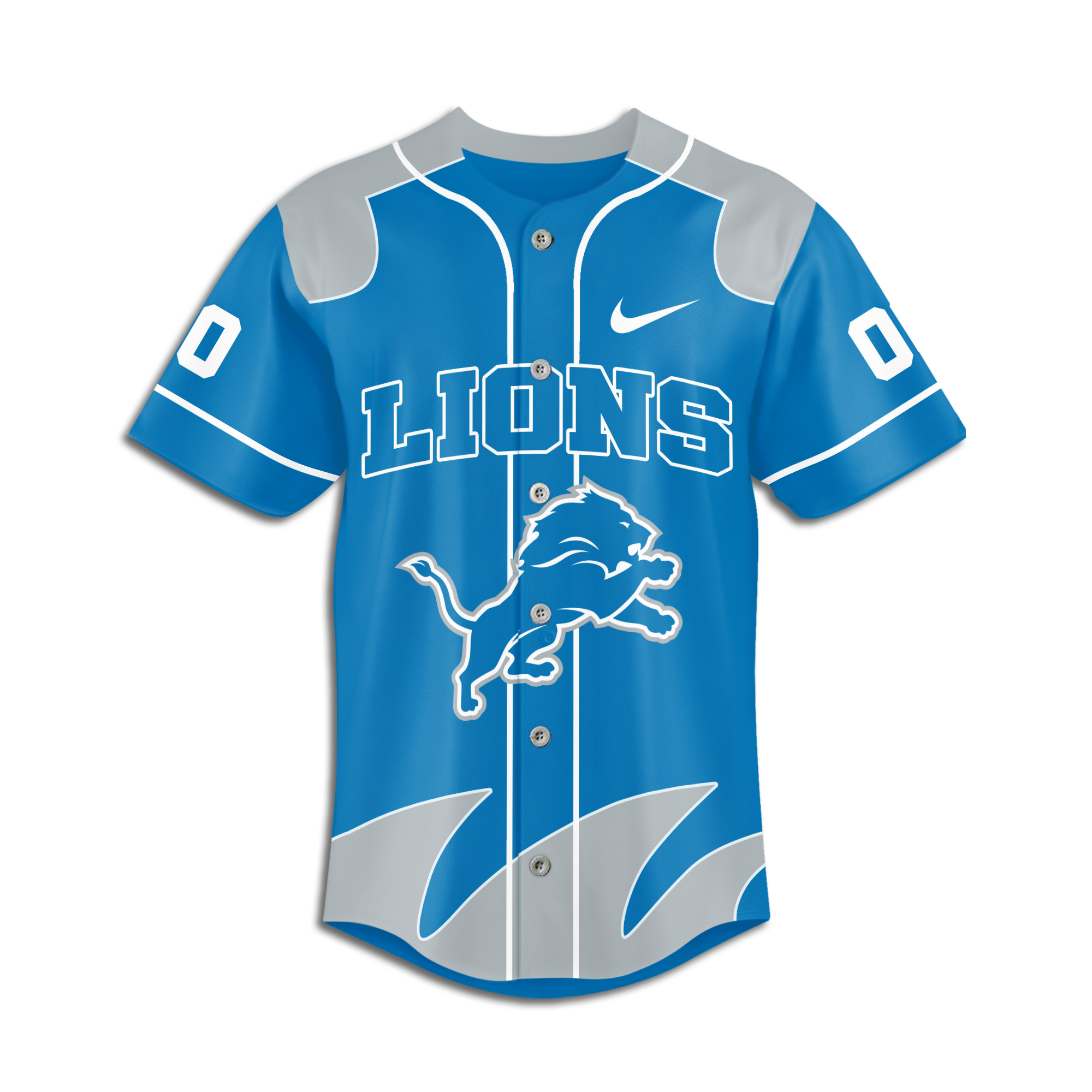 Detroit Lions | Premium NFL Crazy Football Fan Personalized Jersey - Image 3