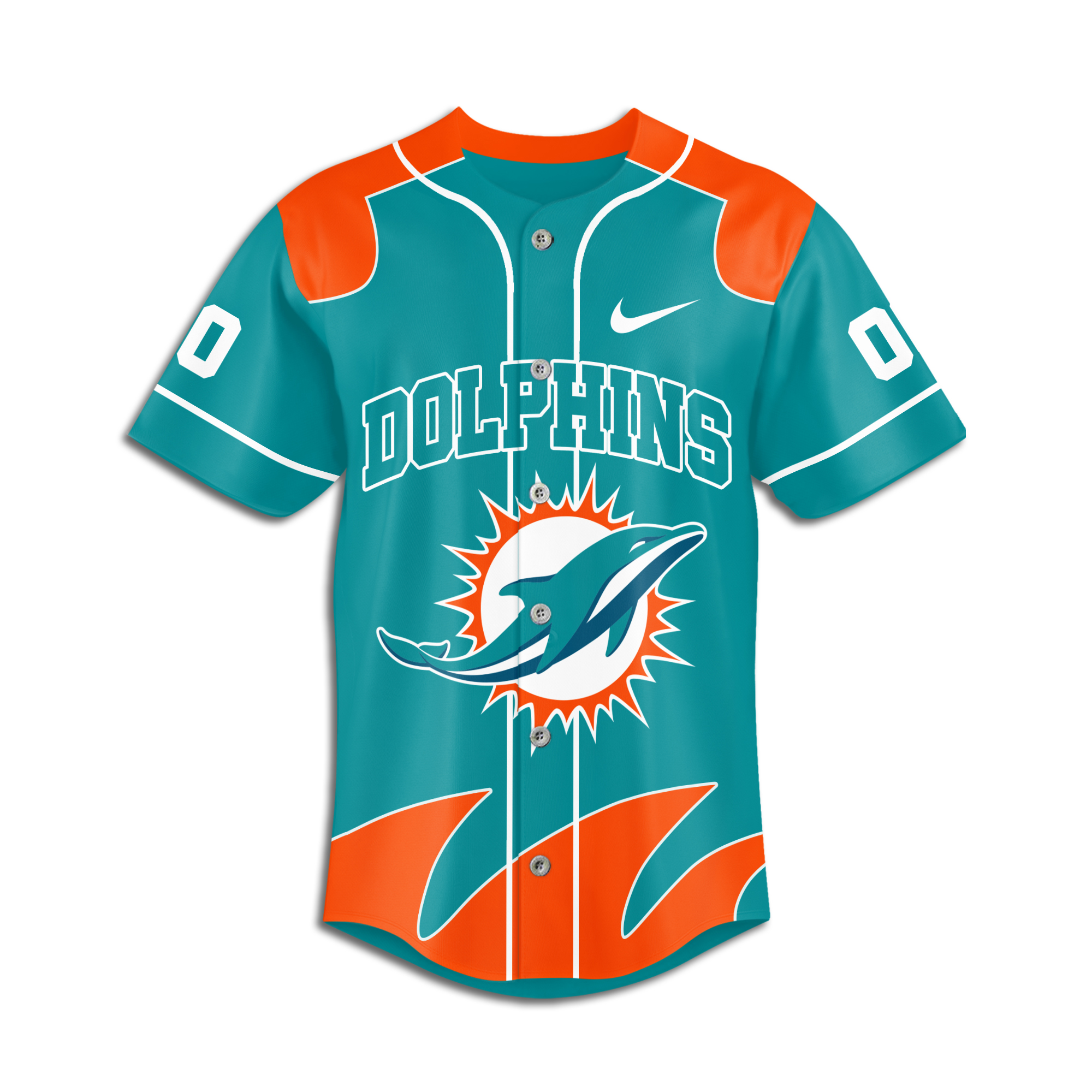 Miami Dolphins | Premium NFL Crazy Football Fan Personalized Jersey - Image 3