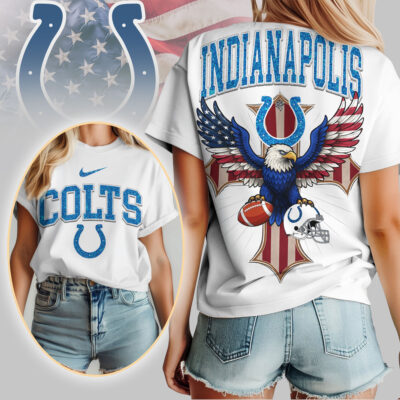 Indianapolis Colts | Premium NFL Freedom Eagle Women Shirt