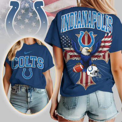 Indianapolis Colts | Premium NFL Freedom Eagle Women Shirt