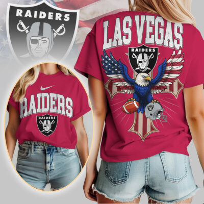 Las Vegas Raiders | Premium NFL Freedom Eagle Women Shirt