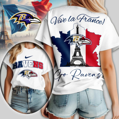 Baltimore Ravens | Premium NFL France Women Shirt