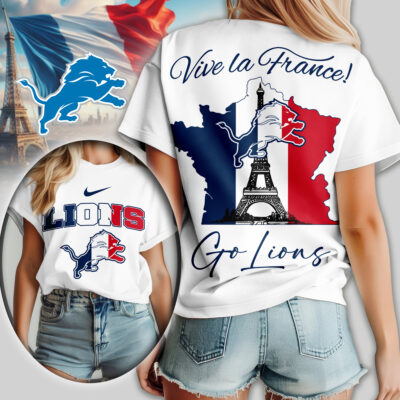 Detroit Lions | Premium NFL France Women Shirt