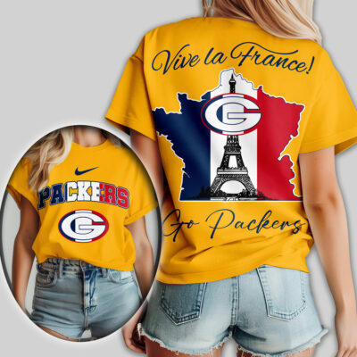 Green Bay Packers | Premium NFL France Women Shirt
