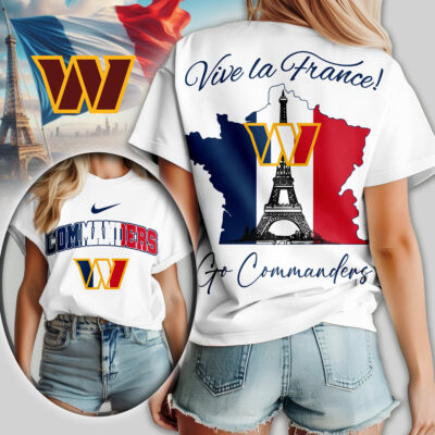 Washington Commanders | Premium NFL France Women Shirt