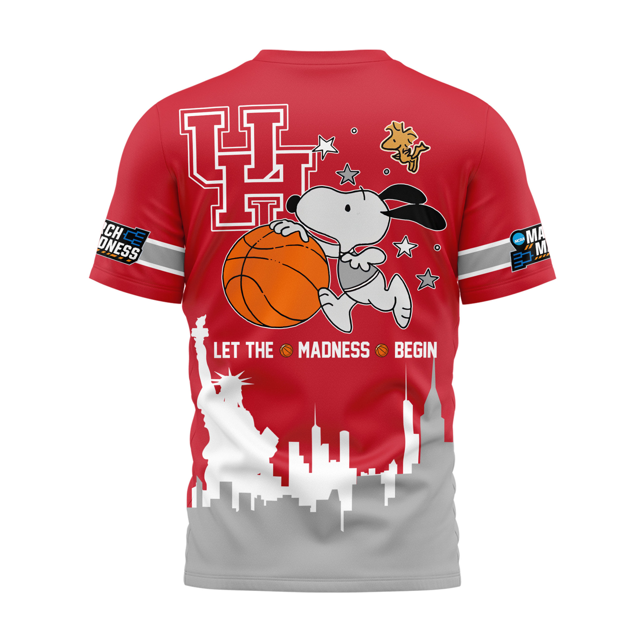 Houston Cougars | Premium NCAA March Madness 3D Shirt - Image 3