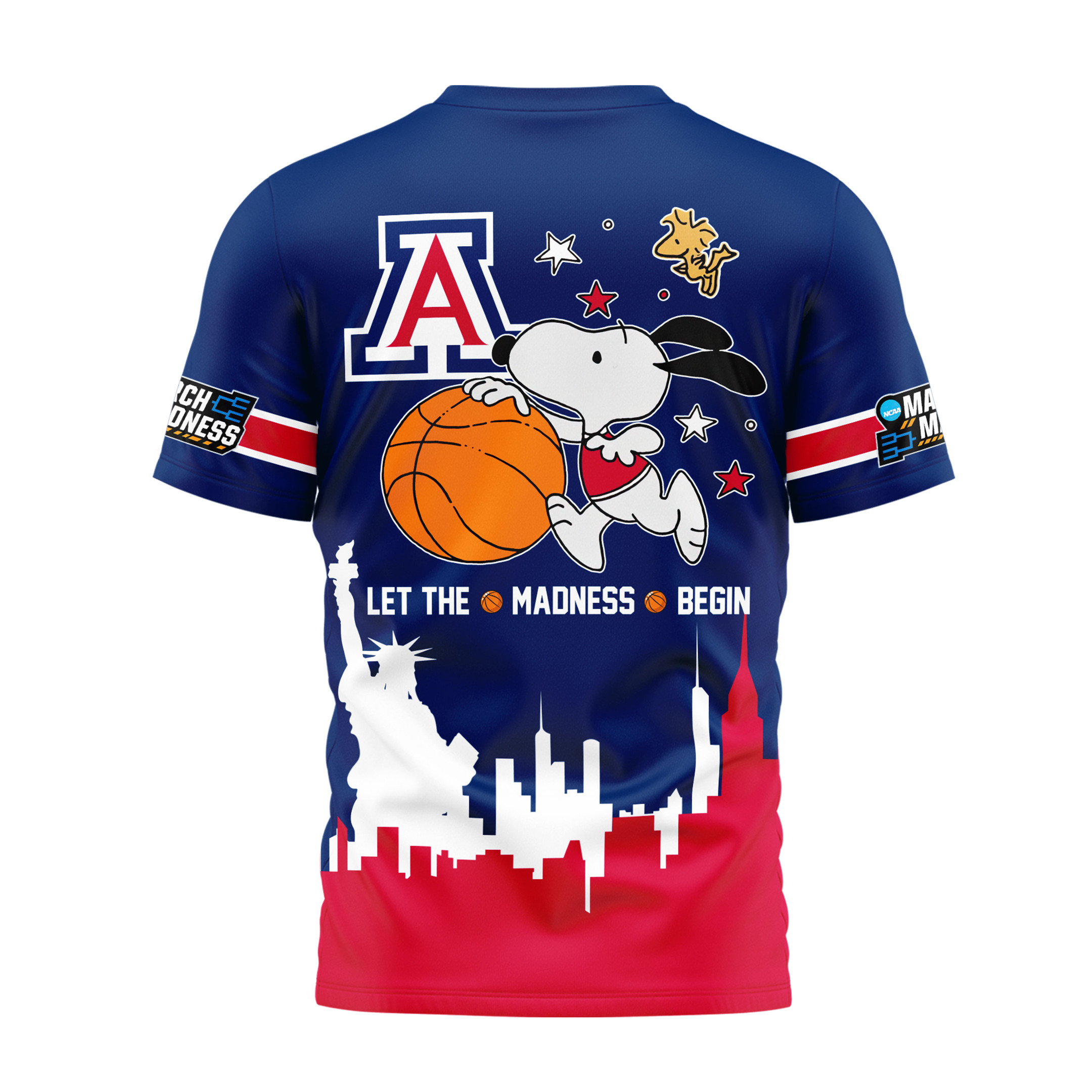 Arizona Wildcats | Premium NCAA March Madness 3D Shirt - Image 3