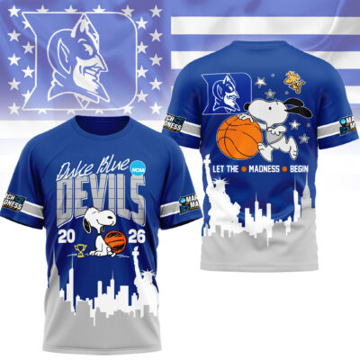 Duke Blue Devils | Premium NCAA March Madness 3D Shirt - S
