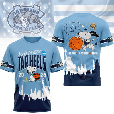 North Carolina Tar Heels | Premium NCAA March Madness 3D Shirt