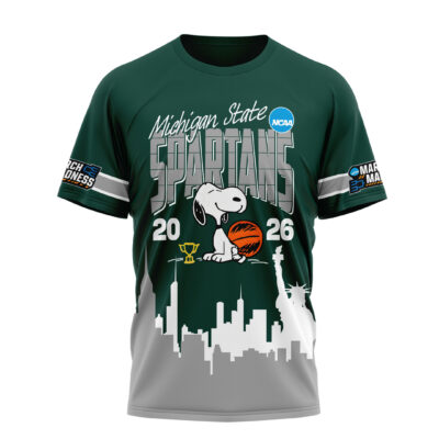 Alternative view of Michigan State Spartans | Premium NCAA March Madness 3D Shirt