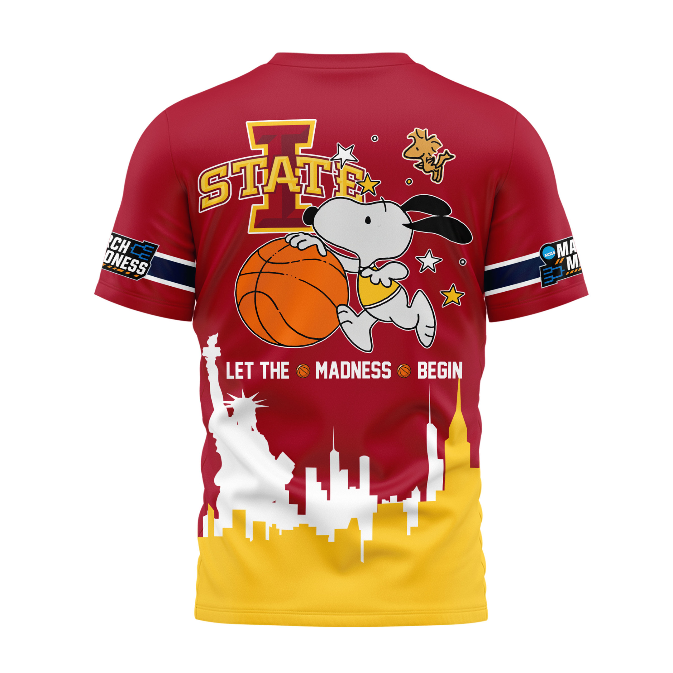 Iowa State | Premium NCAA March Madness 3D Shirt - Image 3