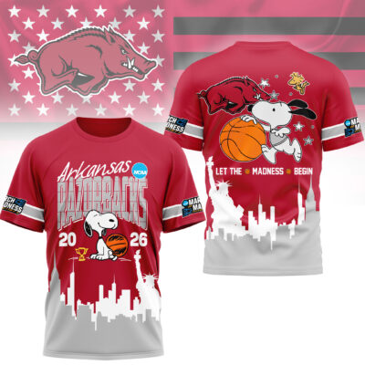 Arkansas Razorbacks | Premium NCAA March Madness 3D Shirt